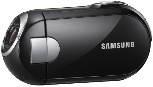 Videokamera Samsung SMX-C10G, flash, šedá/černá