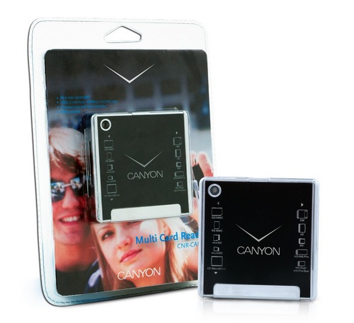 Čtečka karet Canyon CNR-CARD5, USB
