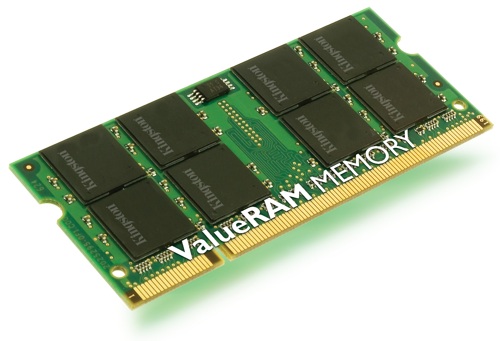Paměťový modul DDR2 Kingston SODIMM 1GB, 800MHz Non ECC CL6