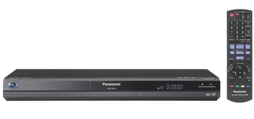 Blu-Ray přehrávač Panasonic DMP-BD45EG-K, černá