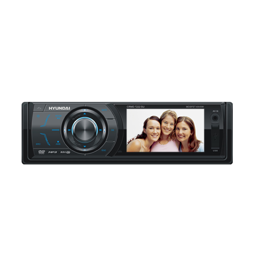 Autorádio Hyundai CRMD7222SU, DVD/MP3/USB/SD/MMC, 3