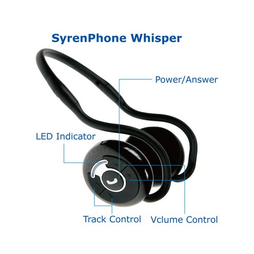 Headset MSI SyrenPhone Whisper, bluetooth