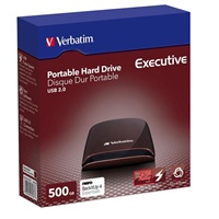 HDD ext. Verbatim 2,5' 500GB USB 2.0 CLARET RED EXECUTIVE