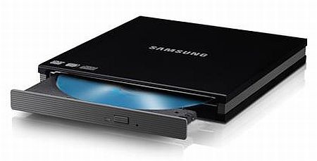 Mechanika DVDRW/RAM Samsung SE-S084C USB2 externí slim černá