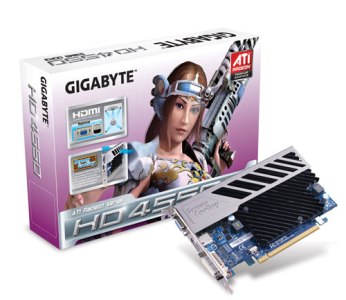VGA GIGABYTE HD4550 512MB (64) pasiv 1xDVI HDMI DDR3