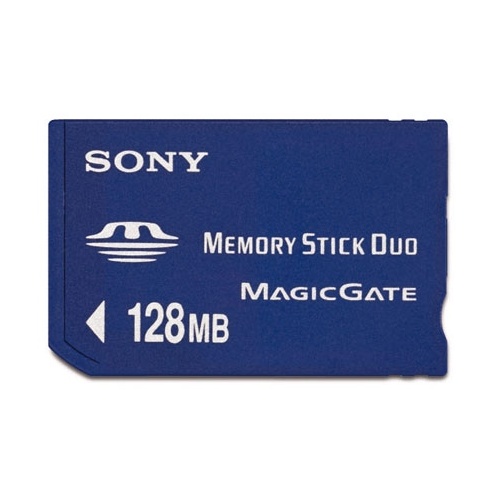 Paměťová karta MS Sony Duo MSHM128X, 128 MB, MS adaptér