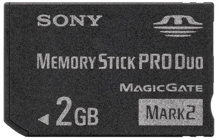 Paměťová karta MS PRO Duo Sony MSMT2GN, 2GB